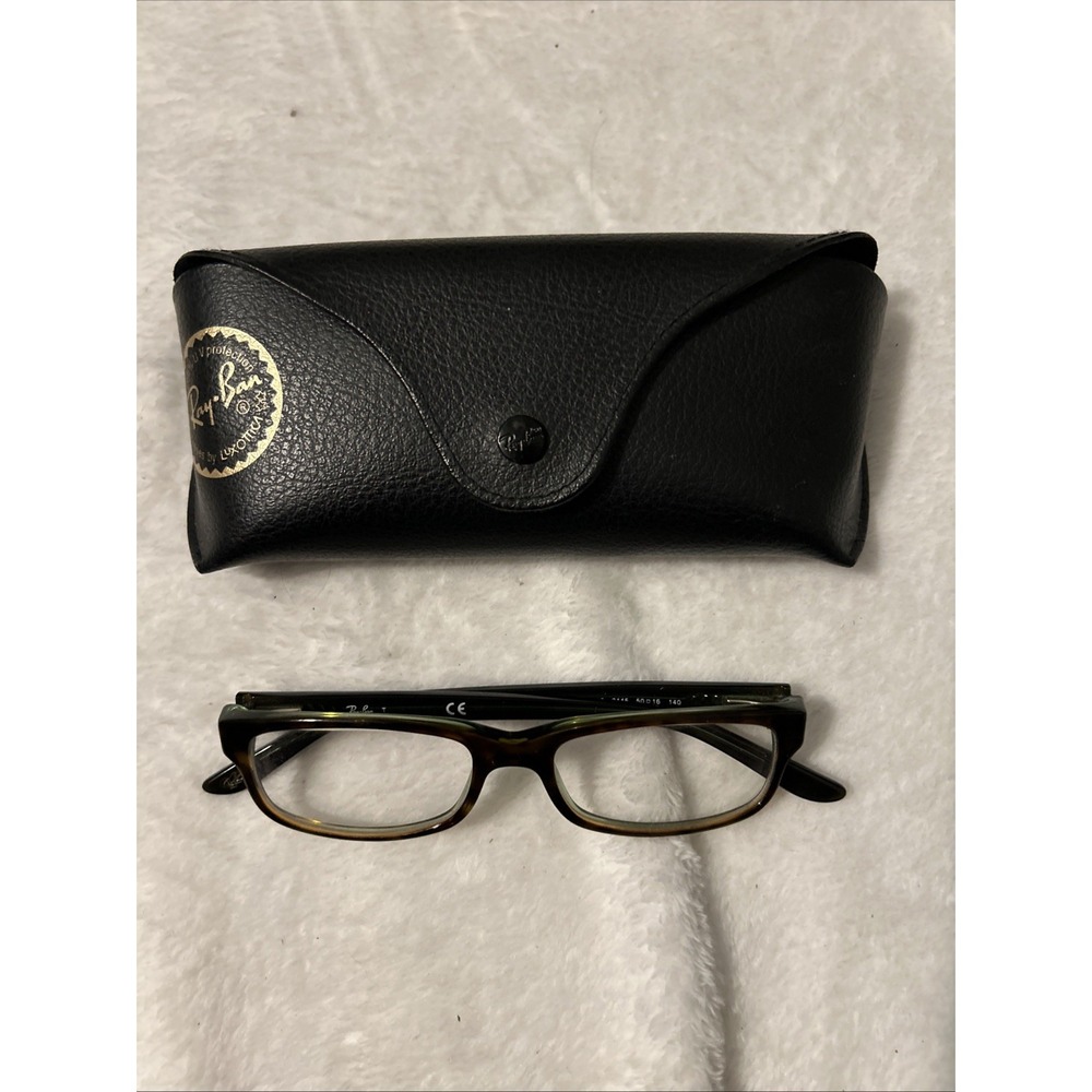 Ray-Ban RB5187 2445 Eyeglasses Frames Brown Tortoise 50-16-140 With Case